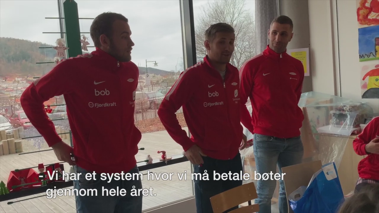 Juleglede på Barneklinikken